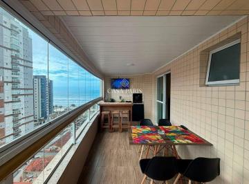 Apartamento · 90m² · 2 Quartos · 2 Vagas · Apartamento 2 quartos (90m²) com varanda gourmet, 2 vagas e lazer completo no Caiçara – Praia Grande