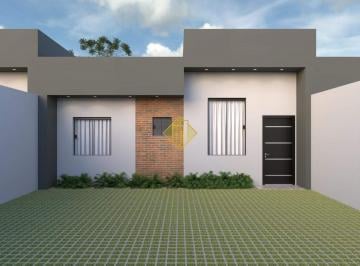 Casa · 63m² · 3 Quartos · 2 Vagas · Lindo sobrado novo próximo a Univel