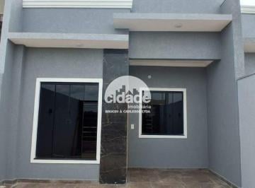 Casa · 60m² · 2 Quartos · 2 Vagas · Casa à Venda – Bairro Florais do Paraná, Cascavel/PR