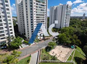 Apartamento · 166m² · 4 Quartos · 3 Vagas · ALUGUEL LE PARC RESIDENCIAL – PATAMARES Alto padrão | 166 m² | 4 quartos | 3 vagas