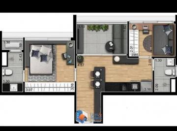 Apartamento de 2 quartos, São Paulo · Apartamento em Jardim Paulista, São Paulo/SP de 47m² 2 quartos à venda por R$ 1.550.000,00
