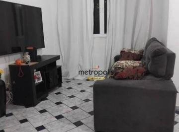 Sala de estar · Apartamento com 3 dormitórios à venda, 67 m² por R$ 389.000,00 - Demarchi - São Bernardo do Campo/SP