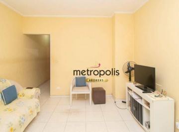 Sala · Sobrado com 3 dormitórios à venda, 179 m² por R$ 745.000,00 - Vila Camilópolis - Santo André/SP