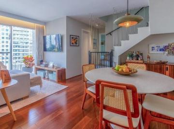 Apartamento · 135m² · 3 Quartos · 1 Vaga · Cobertura Duplex Alto Padrão de 135m² com 3 Quartos e 1 Vaga à Venda