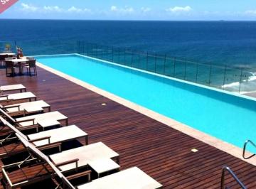 Apartamento · 49m² · 1 Quarto · 1 Vaga · Imperdível apartamento de 1 quarto na Barra, Salvador-BA! Vaga de garagem, vista mar lateral e lazer