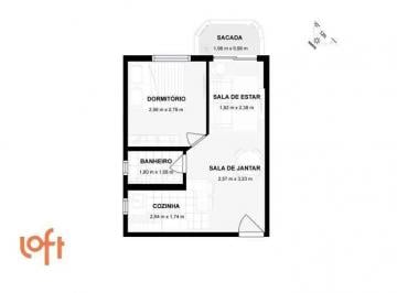 Apartamento · 32m² · 1 Quarto · 1 Vaga · Apartamento à venda no bairro Moema - São Paulo/SP, Zona Sul