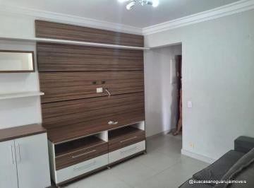 Apartamento · 85m² · 3 Quartos · 1 Vaga · Aluguel anual na Enseada Guarujá. Apartamento mobiliado com 3 dormitórios, sacada e 300 metros da pr