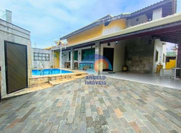 e91cdcbb85cae086f3ff35a1de196fbfa35dce05 · Sobrado com 4 dormitórios à venda, 299 m² por R$ 750.000,00 - Balneário Florida - Peruíbe/SP