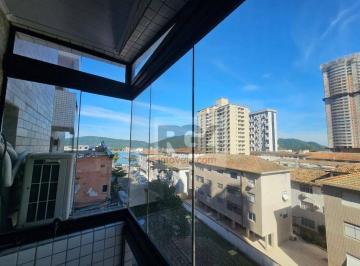 74b545e987d377968d82e2af27634218918fc3c2 · Apartamento com 1 dormitório à venda, 77 m² por R$ 650.000,00 - Ponta da Praia - Santos/SP