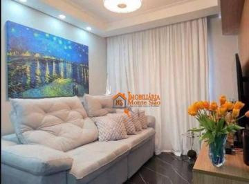 2d34a2c00ebafe055799be6461026393b85f5684 · Apartamento com 2 dormitórios à venda, 60 m² por R$ 350.000,00 - Gopoúva - Guaru