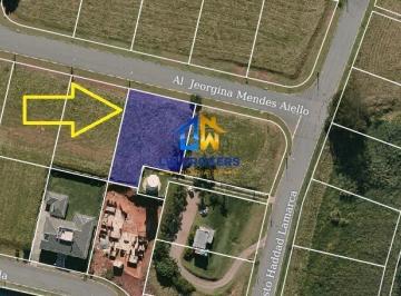 Vista aérea do terreno · Terreno / Lote em Condomínio, 1000m² , Topografia Plana - Jundiaí SP