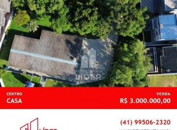 Casa · 315m² · 3 Quartos · 4 Vagas · Imóvel único no centro de Colombo, com terreno exc