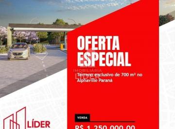 Terreno · 700m² · Terreno exclusivo de 700 m² no Alphaville Paraná