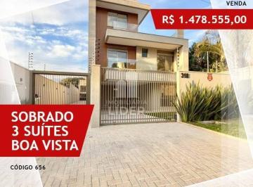 Casa · 239m² · 3 Quartos · 2 Vagas · Sobrado com 3 suítes Boa Vista