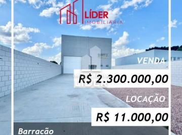 Comercial · 480m² · 10 Vagas · Barracão NOVO , localização estratégica- 480m²!!!