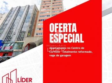 Apartamento · 65m² · 2 Quartos · 1 Vaga · Apartamento no Centro de Curitiba – totalmente ref
