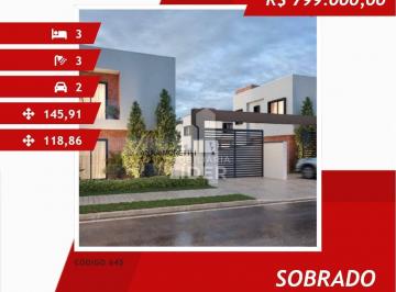 Casa · 118m² · 3 Quartos · 2 Vagas · Sobrado 3 quartos 1 suíte Bairro Alto