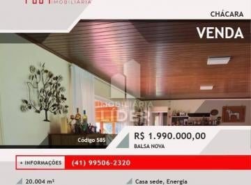 Rural · 75m² · 2 Quartos · 1 Vaga · Chácara de lazer - natureza, conforto e excelente