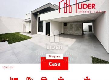 Casa · 174m² · 3 Quartos · 4 Vagas · Residência moderna com alto padrão de acabamento