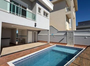 Casa de 3 quartos, Santana de Parnaíba · Casa Semi Térrea com Piscina à Venda no Condomínio New Ville – 3 Dormitórios