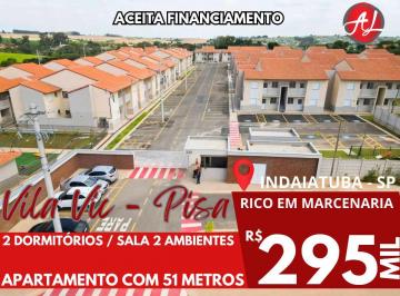 Apartamento de 2 quartos, Indaiatuba · Lindo Apartamento Em Oportunidade Rico Em Armários Marcenaria - Villa Vic - Indaiatuba - SP!