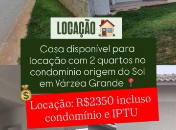 Casa de 2 quartos, Várzea Grande · ALUGO CASA NO CONDOMÍNIO ORIGEM DO SOL