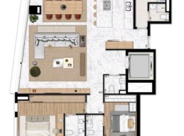 Apartamento de 2 quartos, São Paulo · GENERIC_TITLE