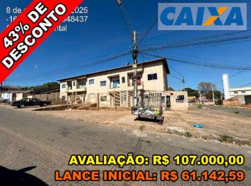 Apartamento de 2 quartos, Cidade Ocidental · Apartamento com 48,47m² de área privada - Condomínio Residencial Moura XII - Cidade Ocidental/GO