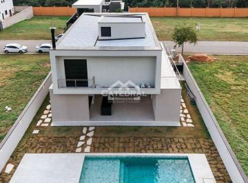 Casa · 348m² · 4 Quartos · 2 Vagas · Sobrado Contemporâneo à Venda – Conforto, Sofisticação e Alta Tecnologia em Condomínio de Alto Padrã