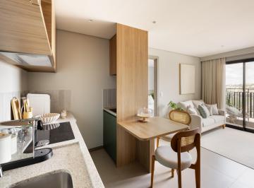 Sala e Cozinha Integrada · Liv 635 - Primeira Locação | Meio | 2 Quartos | Multifamily em Águas Claras