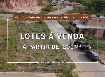 Terreno · 200m² · Lote 12 - Quadra 13 - na Rua João Pinheiro - Alto do Rosário II - Piracema - MG