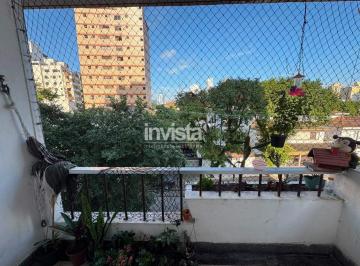 Apartamento · 65m² · 2 Quartos · 1 Vaga · Apartamento à Venda na Ponta da Praia | 2 Dormitórios | Varanda | Vista Livre | 1 Vaga de Garagem