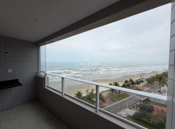 Apartamento · 63m² · 2 Quartos · 1 Vaga · Apartamento à venda no Solemar em Praia Grande - 2 dorms (1 suíte), vista mar e 1 vaga