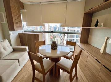 Apartamento de 1 quarto, São Paulo · Apartamento studio mobiliado para alugar no Air Brooklin com vaga de carro, próx. metrô, Aeroporto