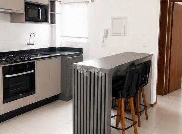 Apartamento · 53m² · 2 Quartos · 1 Vaga · APARTAMENTO NO BAIRRO IPIRANGA, EM SÃO JOSÉ, SC, SEMI-MOBILIADO, SACADA COM CHURRASQUEIRA, 02 DORMIT