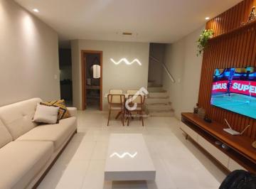 Foto-0 · PITANGUEIRAS, Lauro de Freitas. Duplex com 3 suítes superiores, ENERGIA SOLAR, condomínio fechado fa