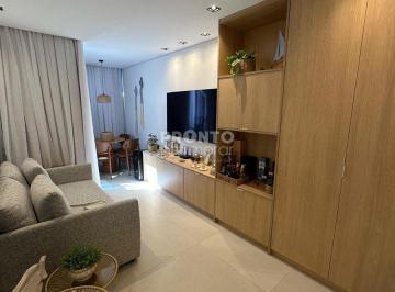 Apartamento · 79m² · 1 Quarto · 1 Vaga · Cais Eco Residência - Estrada de Muro Alto, nº 999. Muro Alto, Ipojuca PE. Bloco 07, Unidade 306.
