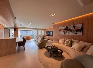 sala · Apartamento na Barra Olímpica, Rio de Janeiro, com 157m², 4 dormitórios, 2 su...