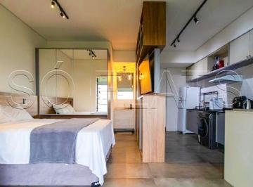 Apartamento · 38m² · 1 Quarto · 1 Vaga · Studio 38m² Mobiliado nos Jardins, Perto da Paulista e Estação Higienópolis