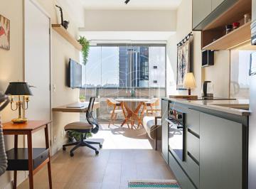 Apartamento · 37m² · 1 Quarto · STUDIO 27m² A VENDA C/ POSSIBILIDADE DE AIIRBNB - MOEMA ÍNDIOS.