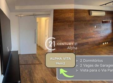 be3f9844240cb52e4d47a535bcfce621ae42f97b · Apartamento com 2 dormitórios à venda, 94 m² por R$ 1.150.000,00 - Alphaville - Santana de Parnaíba