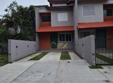 4f1d5aca4c082f232fd246b9cb7176e288f58aff · Sobrado com 3 dormitórios à venda, 84 m² por R$ 900.000 - Jardim São Lourenço - Bertioga/SP