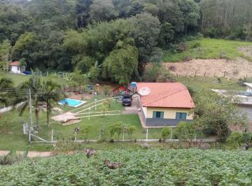 Rural · 1000m² · 2 Quartos ·  Chácara à Venda em Nazaré Paulista | 1.000m² com Piscina e Lago