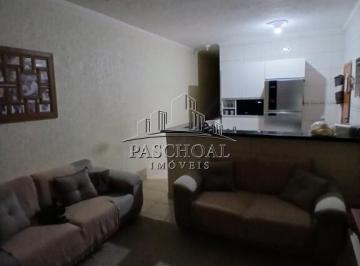 Casa · 130m² · 2 Quartos · 2 Vagas · Casa à venda no bairro Caiçara, em Praia Grande, com 150m² de área, ideal para quem busca espaço, co
