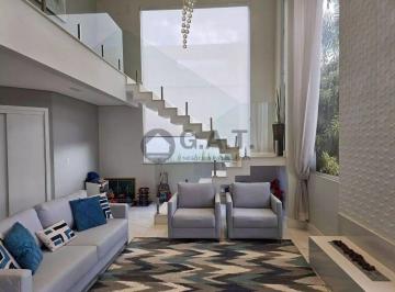 Foto 01 · Aluguel de Casa em Condomínio de Luxo - Sorocaba-SP: 3 quartos, 3 suítes, 3 salas, 4 banheiros, 2 v