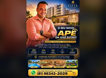 Apartamento de 2 quartos, Jaboatão dos Guararapes · Città José Rufino: Seu 2 Quartos com Varanda Pode Estar Mais Perto do Que Você Imagina
