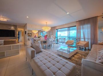 Apartamento · 196m² · 4 Quartos · 3 Vagas · Apartamento 4 suítes à venda em Patamares, porteira fechada, 196m² e 3 vagas soltas