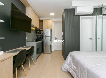 74520f3baf4dec713d05aa4c172e87214edf70d7 · Studio mobiliado com para alugar, 22 m² por R$ 3.100/mês - Centro - Curitiba/PR