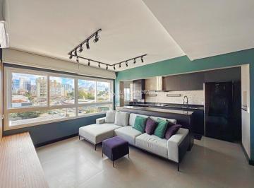Apartamento · 69m² · 2 Quartos · 2 Vagas · Apartamento mobiliado de 2 dormitórios com suíte, 2 vagas e vista definida no Bom Jesus