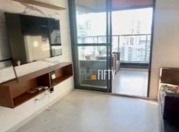 63f9896e04f79cbb21ec440e0500575c279a3e5a · Apartamento mobiliado para venda e locação, 64m², 2 dormitórios, 1 suíte e 1 vaga - Brooklin SP